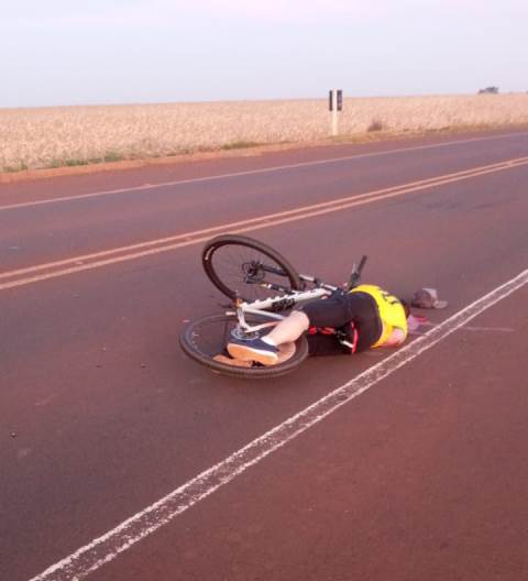 Em Aral Moreira, ciclista é executado enquanto fazia pedalada Em Aral Moreira, ciclista é executado enquanto fazia pedalada