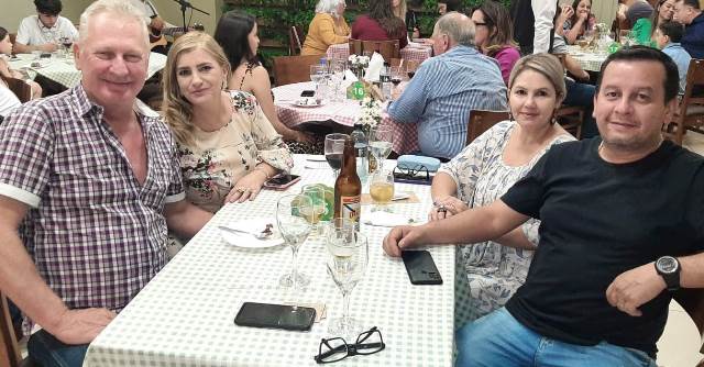 Jantar Italiano no Cantinho do Paladar foi sucesso em Ponta Porã