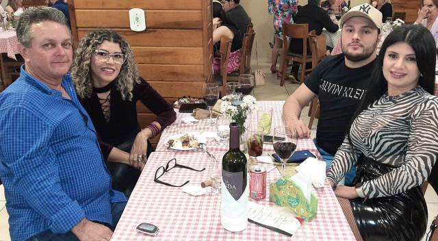 Jantar Italiano no Cantinho do Paladar foi sucesso em Ponta Porã