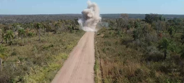 Destruyen cuatro pistas clandestinas en Concepción Destruyen cuatro pistas clandestinas en Concepción