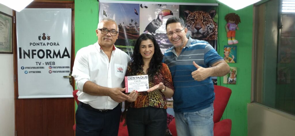 Programa Dora Nunes recebeu Clovis Moreno da Roteiro de compras, Pesquisas e Eventos