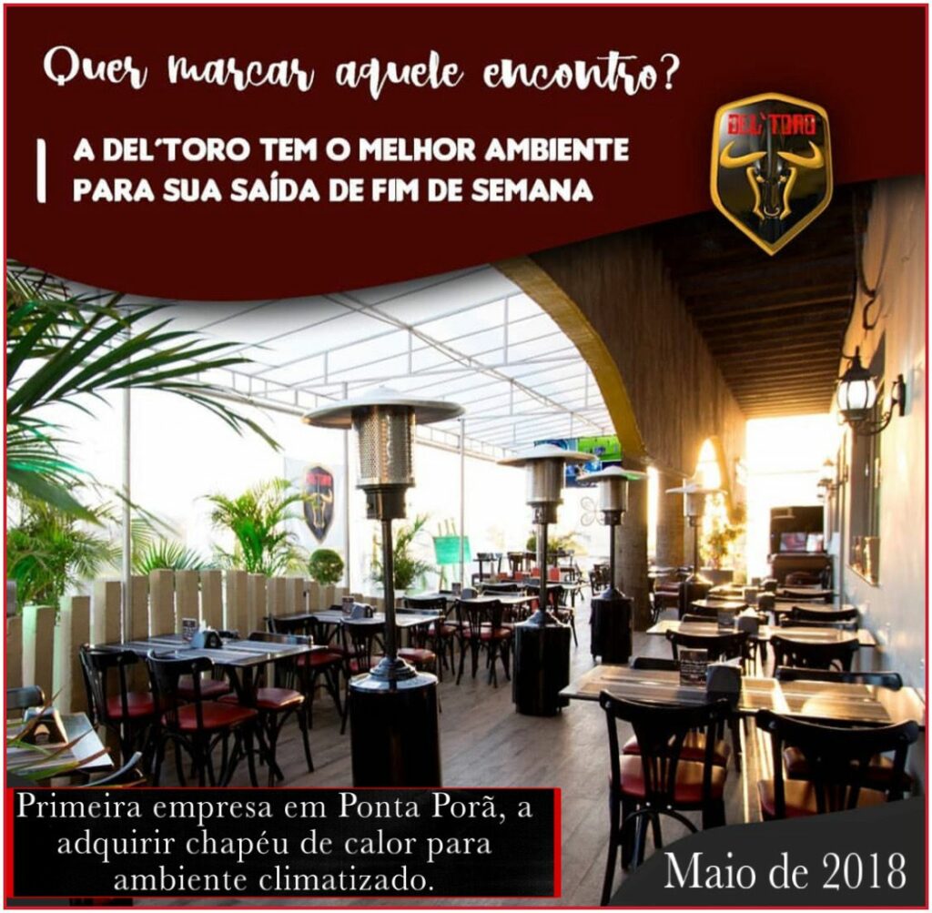 Del’Toro Resto Bar completa 07 anos de sucesso em Ponta Porã