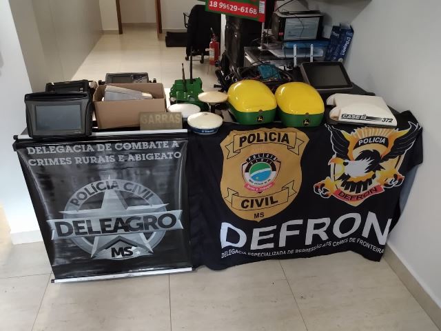 Polícia Civil e Abigeato/DELEAGRO deflagram OPERAÇÃO LAGARTA ELASMO Polícia Civil e Abigeato/DELEAGRO deflagram OPERAÇÃO LAGARTA ELASMO