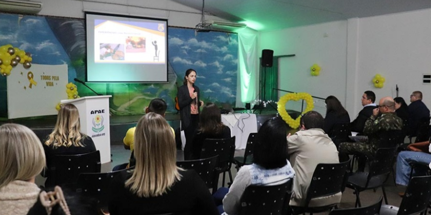Secretaria de Educação realiza abertura da campanha Setembro Amarelo em Amambai Secretaria de Educação realiza abertura da campanha Setembro Amarelo em Amambai