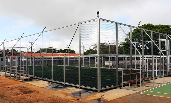 Obra da Arena Esportiva na Vila Doriane é concluída em Amambai