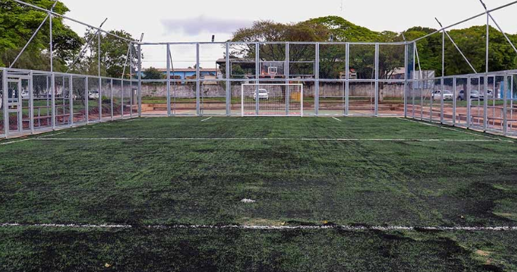 Obra da Arena Esportiva na Vila Doriane é concluída em Amambai