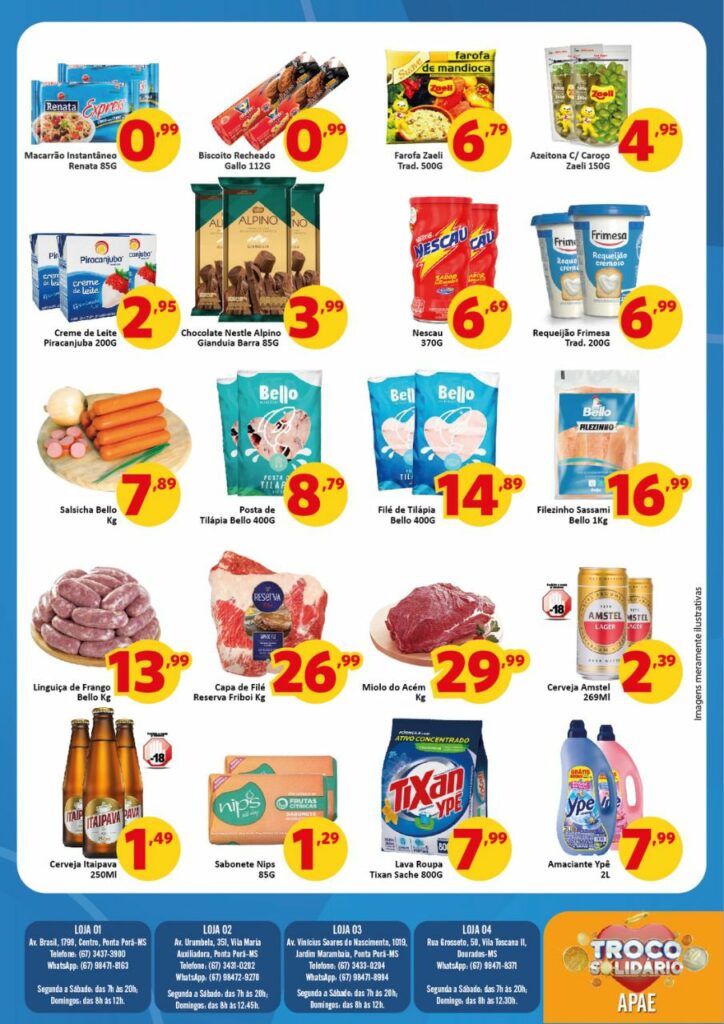 Confira as ofertas tamanho família do Supermercado Sol
