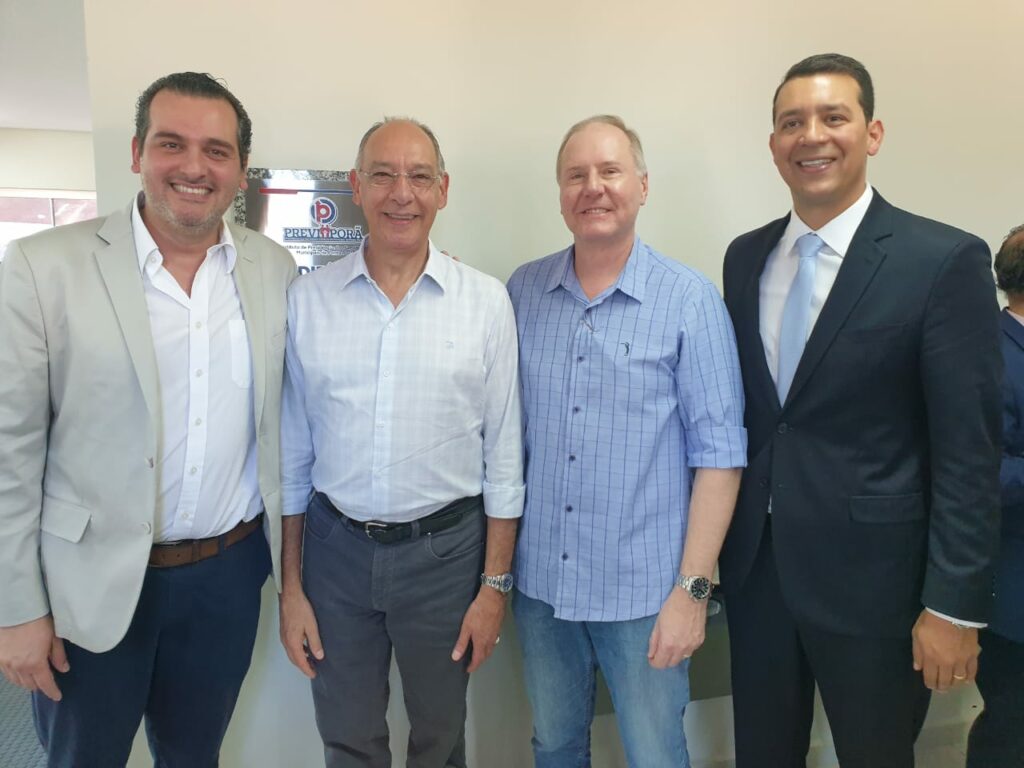 Ponta Porã: Hélio Peluffo inaugura novo prédio do PREVIPORÃ no Dia do Servidor Público