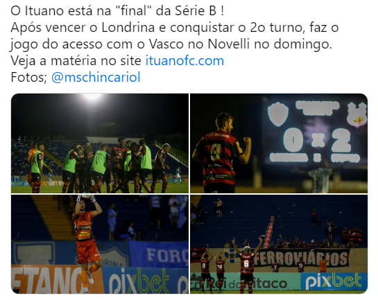 Rival vascaíno, Ituano quer coroar arrancada com 1º acesso à Série A Rival vascaíno, Ituano quer coroar arrancada com 1º acesso à Série A