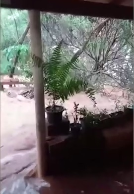 Dias de chuva desalojam 50 famílias em Ponta Porã