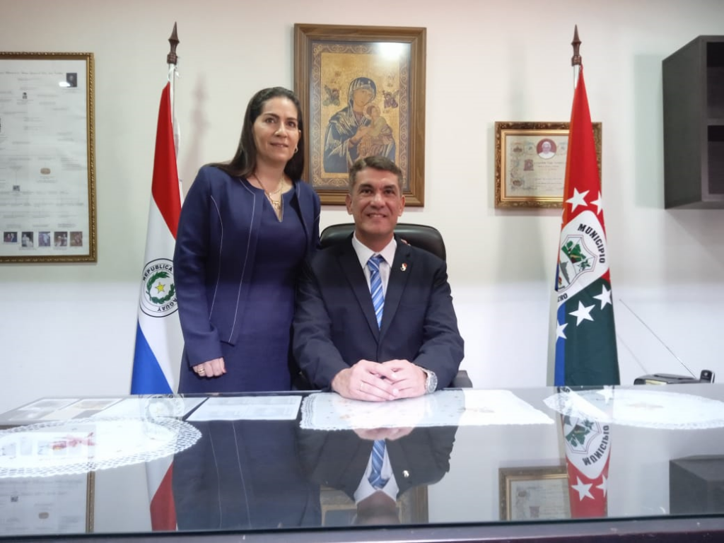 Ronald Acevedo juró como nuevo intendente municipal de Pedro Juan Caballero
