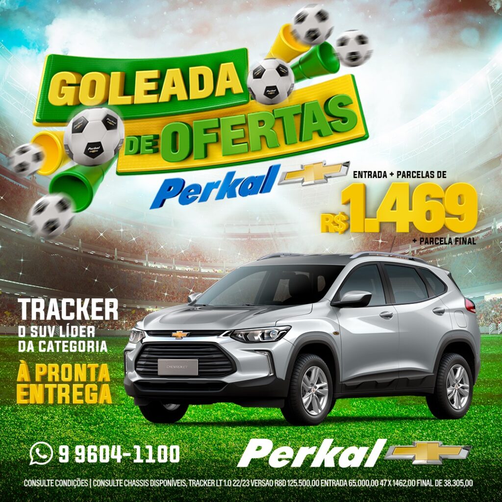 Ponta Porã: Perkal Chevrolet e as goleadas de ofertas Ponta Porã: Perkal Chevrolet e as goleadas de ofertas