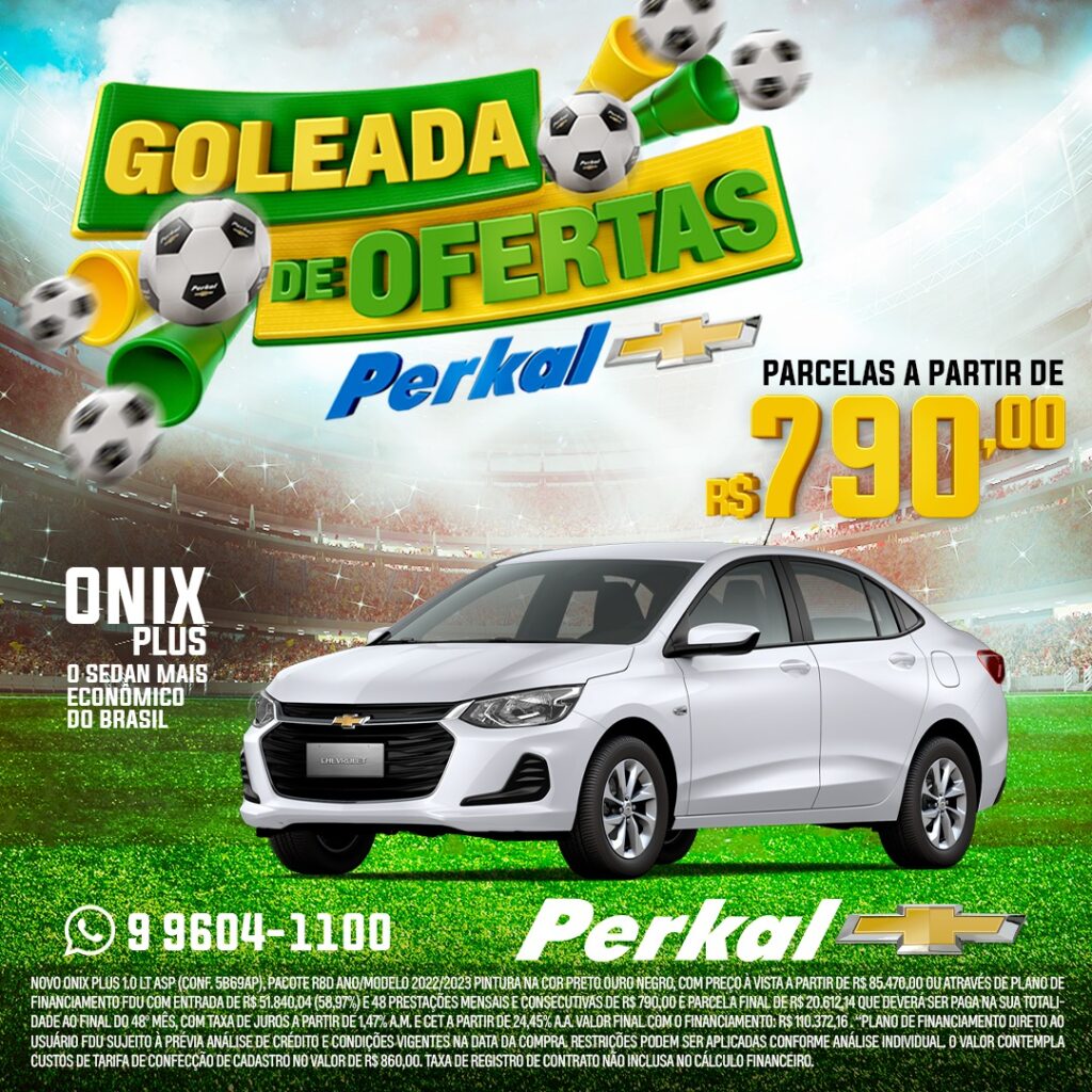 Ponta Porã: Perkal Chevrolet e as goleadas de ofertas Ponta Porã: Perkal Chevrolet e as goleadas de ofertas