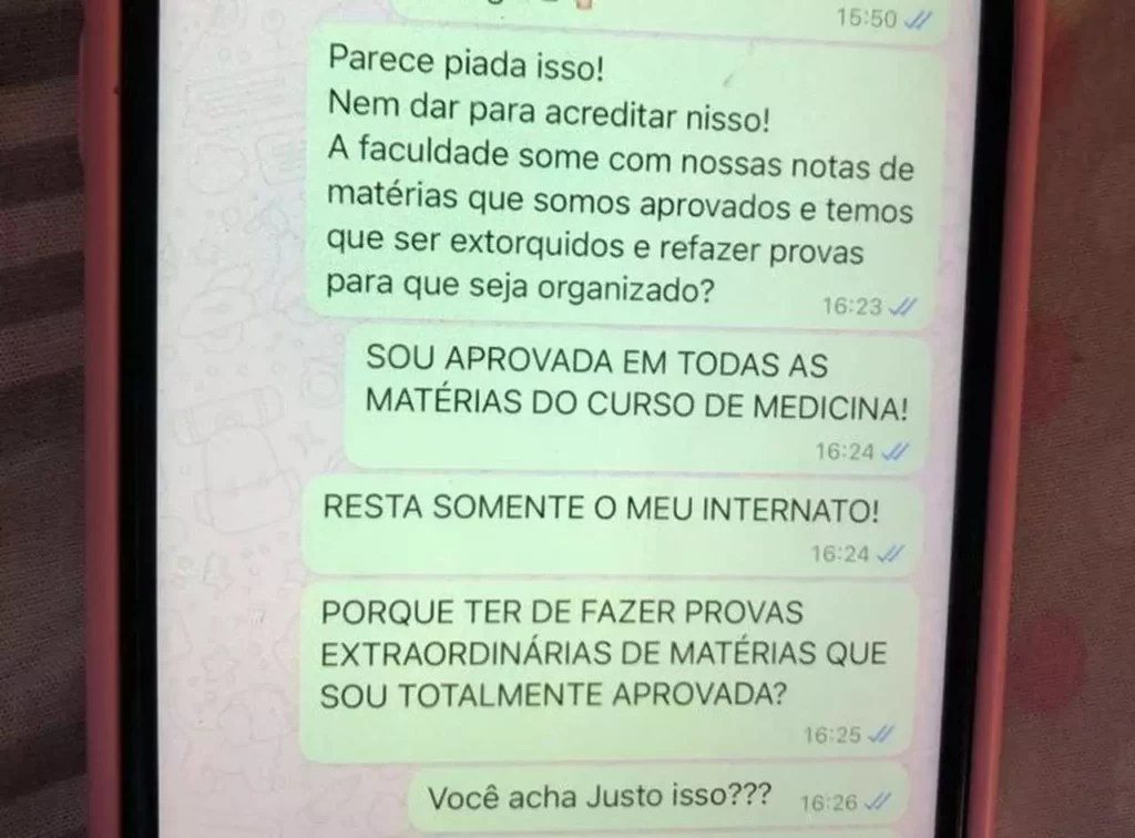 Universidade paraguaia cobra taxa de provas já realizadas e revolta estudantes brasileiros Universidade paraguaia cobra taxa de provas já realizadas e revolta estudantes brasileiros