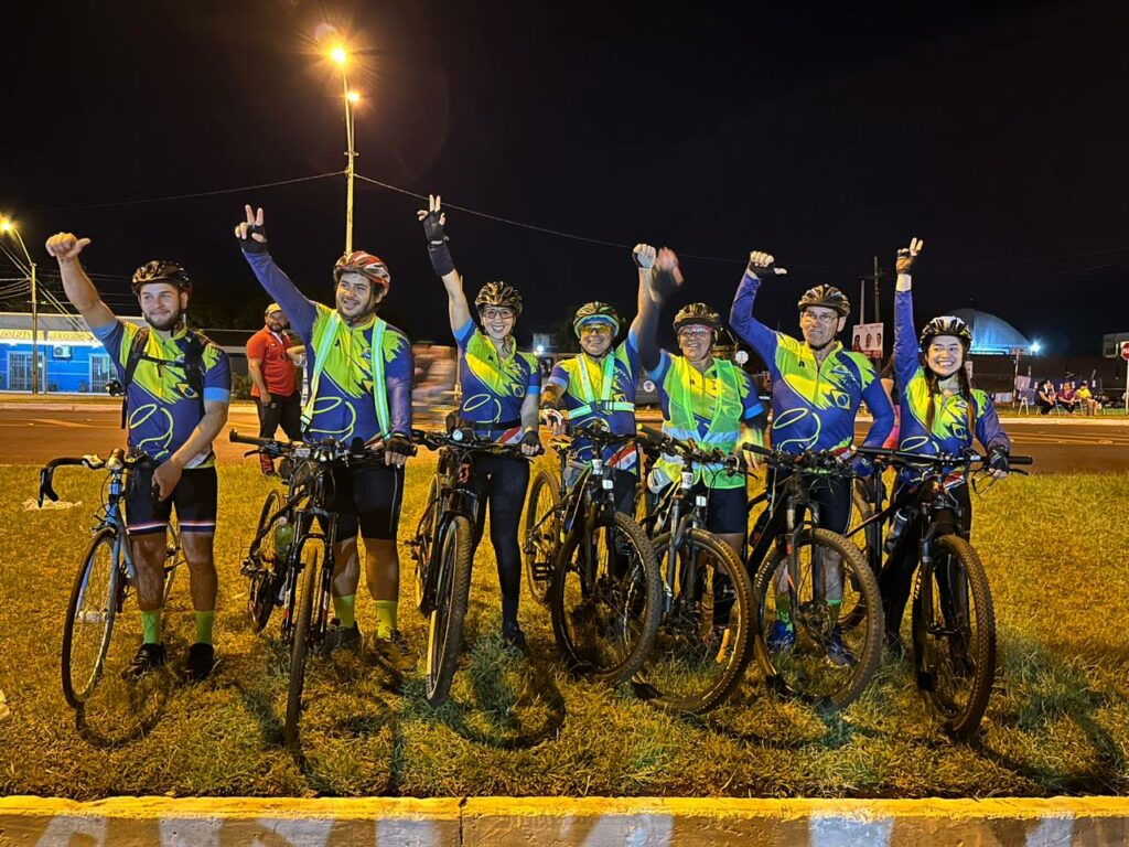 Grupo de Ciclista de Ponta Porã foi a Caacupé Grupo de Ciclista de Ponta Porã foi a Caacupé