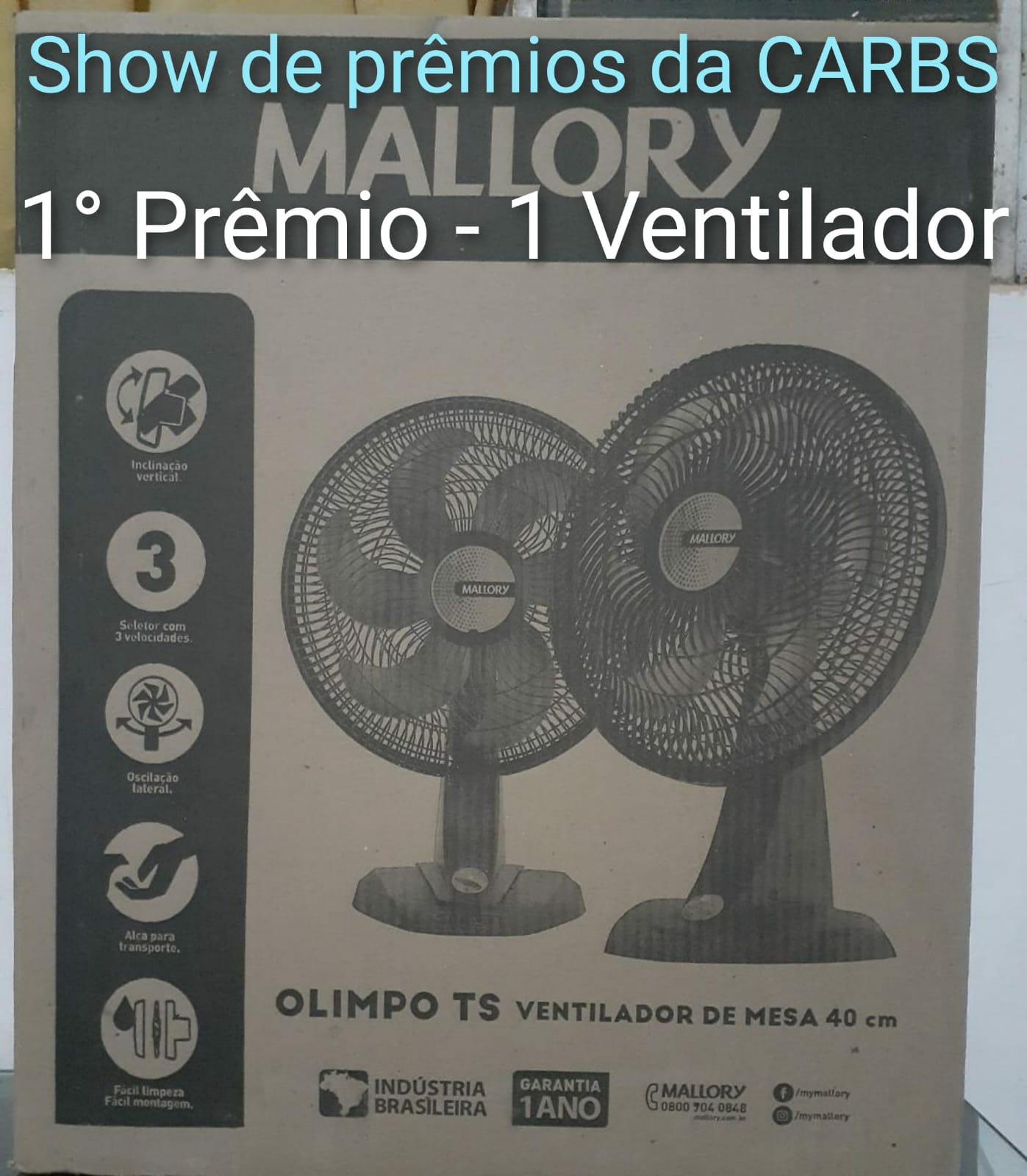 Ponta Porã: CARBS realiza Show de Prêmios no dia 30 Ponta Porã: CARBS realiza Show de Prêmios no dia 30