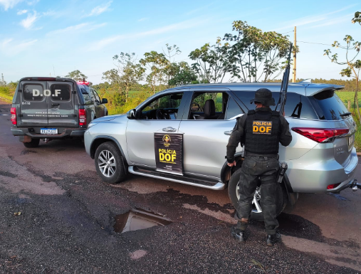 Ponta Porã: Veículo furtado em Curitiba é recuperado pelo DOF há menos de 48 horas após o crime Ponta Porã: Veículo furtado em Curitiba é recuperado pelo DOF há menos de 48 horas após o crime