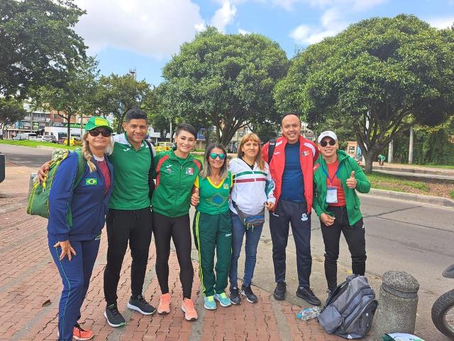 Sul-matogrossense Lúcia Aguiar representa o Brasil e conquista Bronze no XX Campeonato Sul-Americano de Atletismo Máster, na Colômbia Sul-matogrossense Lúcia Aguiar representa o Brasil e conquista Bronze no XX Campeonato Sul-Americano de Atletismo Máster, na Colômbia