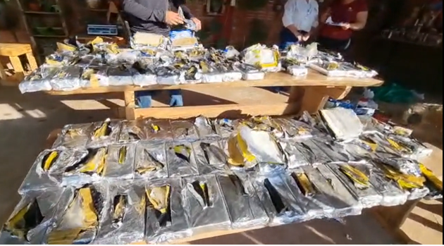 Truck 2023: Incautan 111 kilos de cocaína en Limpio Truck 2023: Incautan 111 kilos de cocaína en Limpio