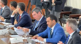 Governo federal abre linha direta para tratar dos grandes projetos para MS, afirma Eduardo Riedel Governo federal abre linha direta para tratar dos grandes projetos para MS, afirma Eduardo Riedel