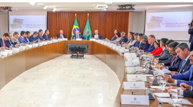 Governo federal abre linha direta para tratar dos grandes projetos para MS, afirma Eduardo Riedel Governo federal abre linha direta para tratar dos grandes projetos para MS, afirma Eduardo Riedel