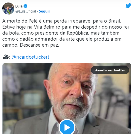 Após fim do velório, cortejo com corpo de Pelé sai por ruas de Santos Após fim do velório, cortejo com corpo de Pelé sai por ruas de Santos