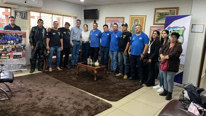 Ex combatientes pedrojuaninos del 89 recibidos por el intendente Ronald Acevedo