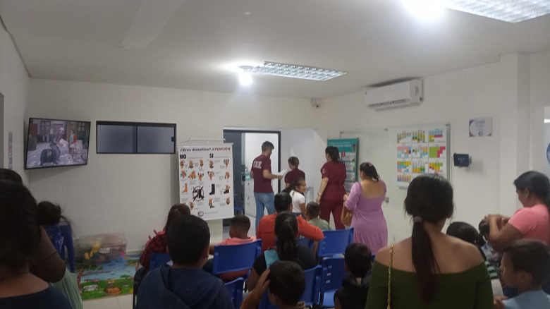 UCP brindó atención profesional a plantel de la escuela de fútbol del club Cerro Corá UCP brindó atención profesional a plantel de la escuela de fútbol del club Cerro Corá
