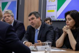 Em reunião com Riedel, ministro garante quase R$ 1 bilhão para rodovias e concretização da Rota Bioceânica Em reunião com Riedel, ministro garante quase R$ 1 bilhão para rodovias e concretização da Rota Bioceânica