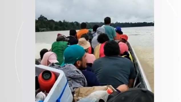 Garimpeiros começam a fugir da Terra Indígena Yanomami Garimpeiros começam a fugir da Terra Indígena Yanomami