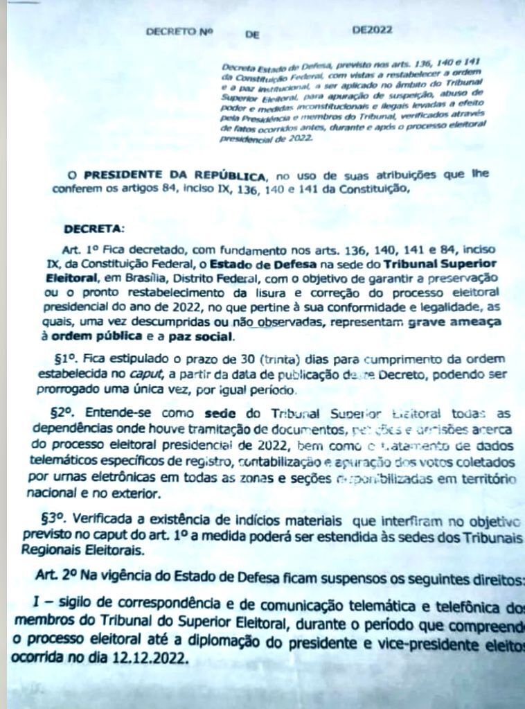 Anderson Torres diz que a Polícia Militar do DF não seguiu plano para o 8 de janeiro
