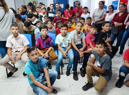 Atletas de escola de futebol do Chiriguelo passam por avaliação no Ambulatório Central da UCP Atletas de escola de futebol do Chiriguelo passam por avaliação no Ambulatório Central da UCP