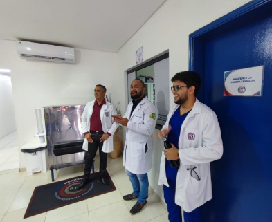 Atletas de escola de futebol do Chiriguelo passam por avaliação no Ambulatório Central da UCP Atletas de escola de futebol do Chiriguelo passam por avaliação no Ambulatório Central da UCP