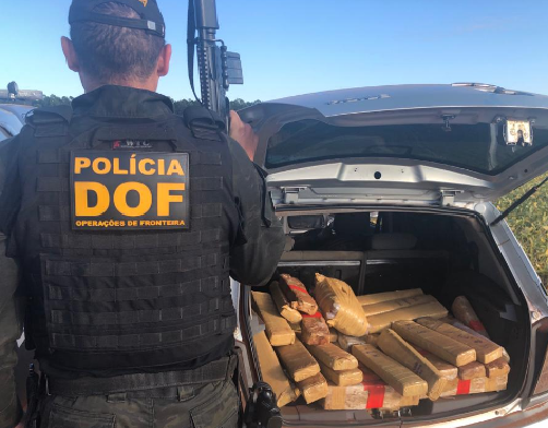 Ponta Porã: DOF apreende veículo com quase 300 kg de drogas Ponta Porã: DOF apreende veículo com quase 300 kg de drogas