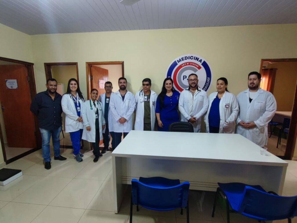 UCP e Polícia Nacional reabrem clínica médica em Pedro Juan Caballero