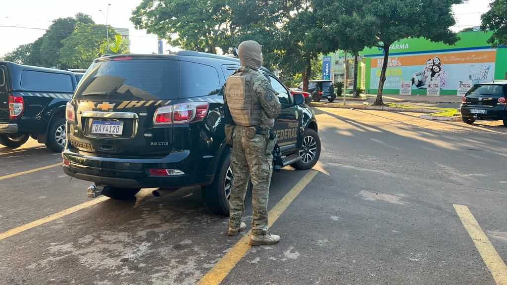 Polícia Federal deflagra Operação Bárbaros em Ponta Porã Polícia Federal deflagra Operação Bárbaros em Ponta Porã