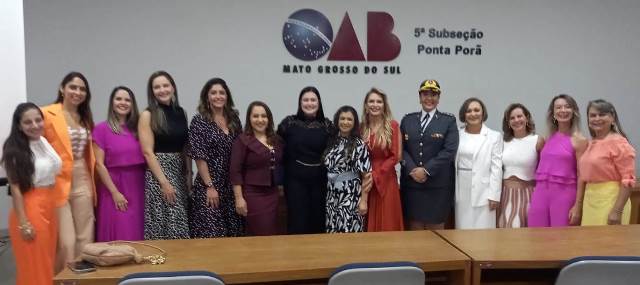 OAB de Ponta Porã realizou evento em alusão ao mês da Mulher