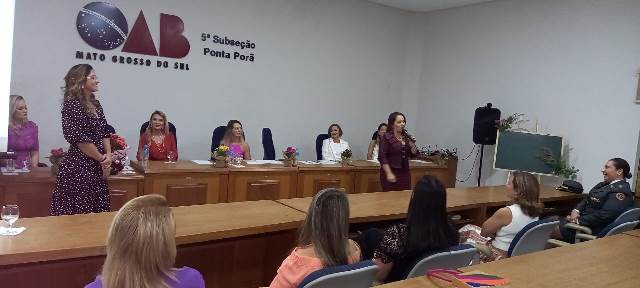 OAB de Ponta Porã realizou evento em alusão ao mês da Mulher