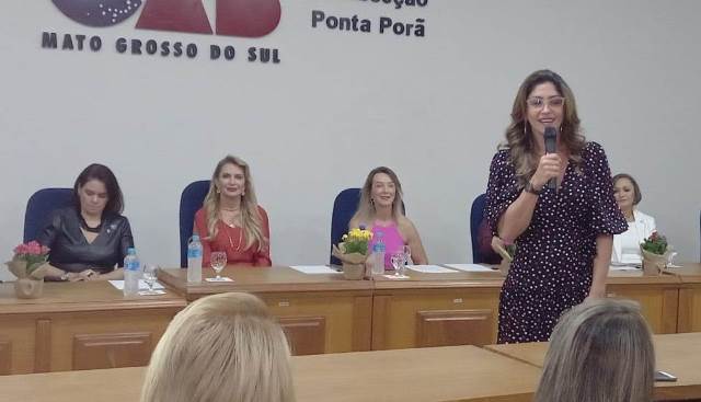 OAB de Ponta Porã realizou evento em alusão ao mês da Mulher
