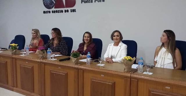 OAB de Ponta Porã realizou evento em alusão ao mês da Mulher