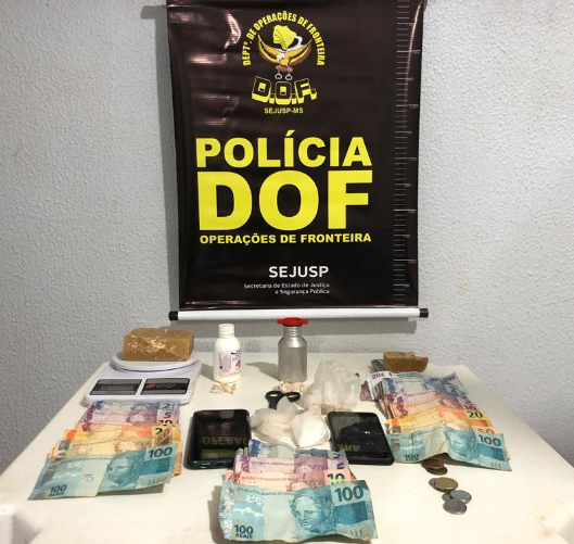 DOF prende dois homens por tráfico de drogas DOF prende dois homens por tráfico de drogas