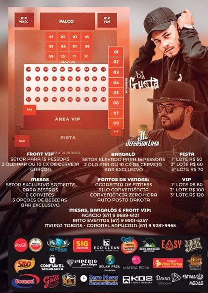 Hoje em Amambai, show da dupla Cleber & Cauan Hoje em Amambai, show da dupla Cleber & Cauan