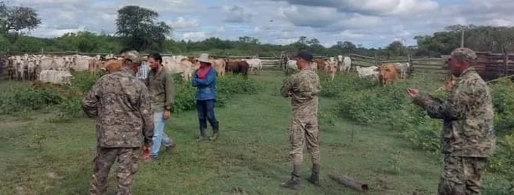Tres hombres aprehendidos y 144 cabezas de ganado recuperadas en Fuerte Olimpo