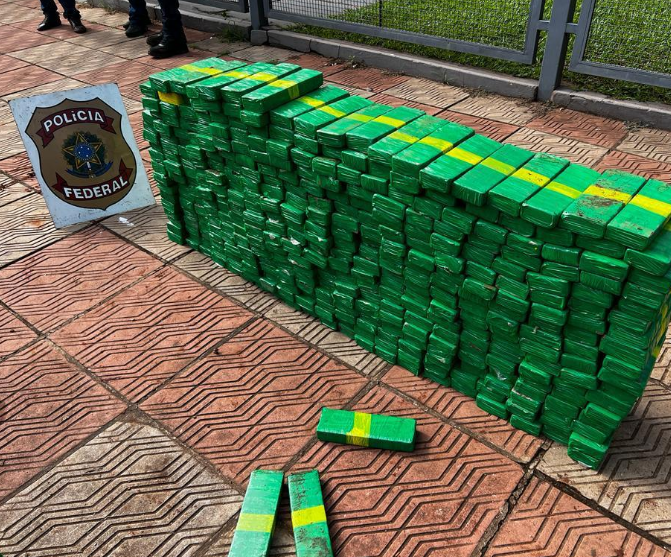 PF de Ponta Porã apreende aproximadamente 500 kg de maconha PF de Ponta Porã apreende aproximadamente 500 kg de maconha