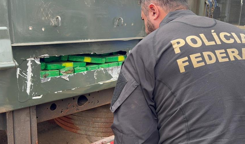 PF de Ponta Porã apreende aproximadamente 500 kg de maconha PF de Ponta Porã apreende aproximadamente 500 kg de maconha