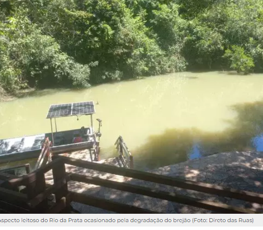 Operação fiscaliza propriedades rurais suspeitas de degradar Rio da Prata Operação fiscaliza propriedades rurais suspeitas de degradar Rio da Prata