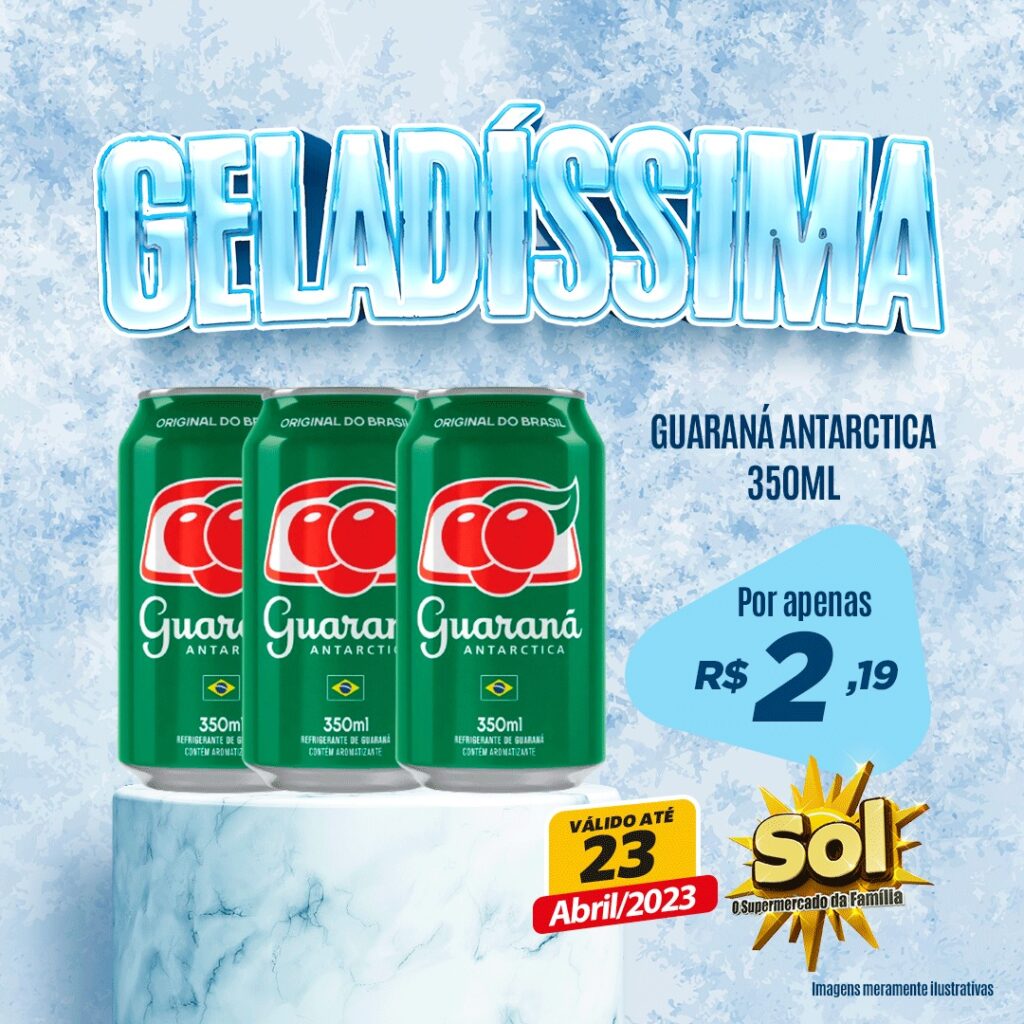 Supermercado Sol e as ofertas tamanho família