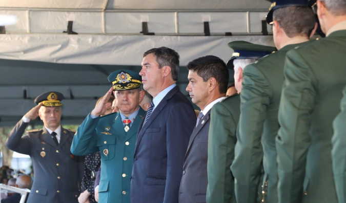 Terceira melhor do País, Polícia Militar de MS entrega Medalha Tiradentes Terceira melhor do País, Polícia Militar de MS entrega Medalha Tiradentes