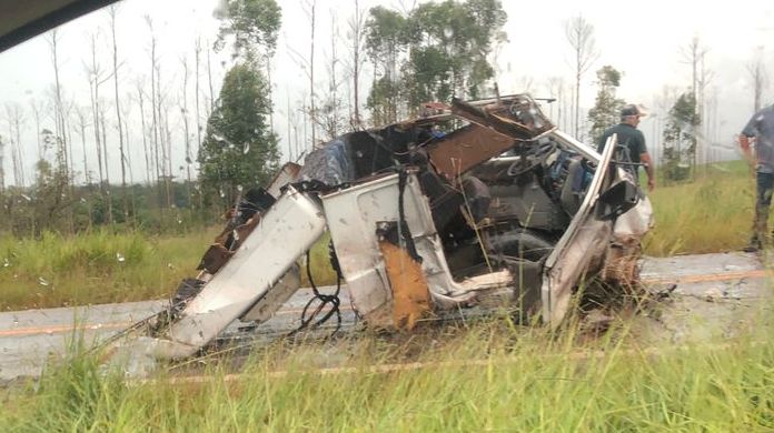 Ponta Porã: Acidente na MS-384, duas pessoas morrem no local e duas são socorridas Ponta Porã: Acidente na MS-384, duas pessoas morrem no local e duas são socorridas