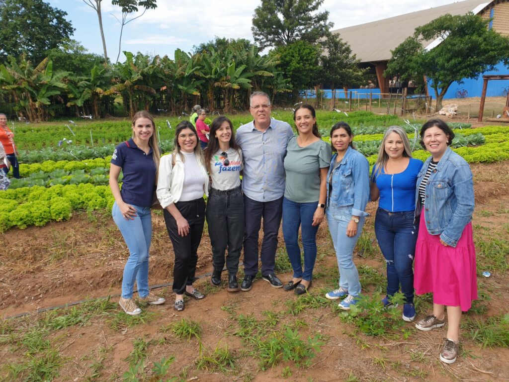 Ponta Porã: Horta comunitária de Sanga Puitã realizou primeira colheita